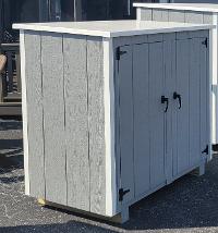 TC 3LW 24 Stock Large 2 Can Trash Can Shed Sale $642.00