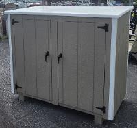 TC 4LW 24 Stock Large 2 Can Trash Can Shed Sale $642.00