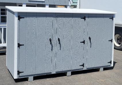 TC 1LW 24 Stock Jumbo 3 Can Trash Can Shed Sale $1079.00