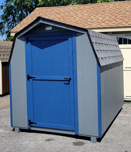 S 191A 24 Stock 6' x 8' Mini Barn Sale $1619.00 