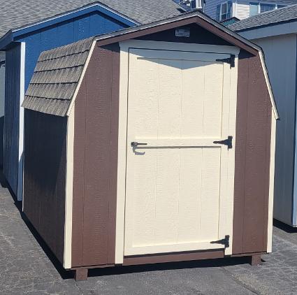 S 192A 24 Stock 6' x 8' Mini Barn Sale $1619.00 