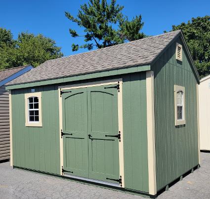 S 186A 24 Stock 10' x 14' High Wall Workshop Sale $5128.00