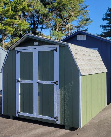 S 188A 24 Stock 8' x 8' Mini Barn Sale $2028.00